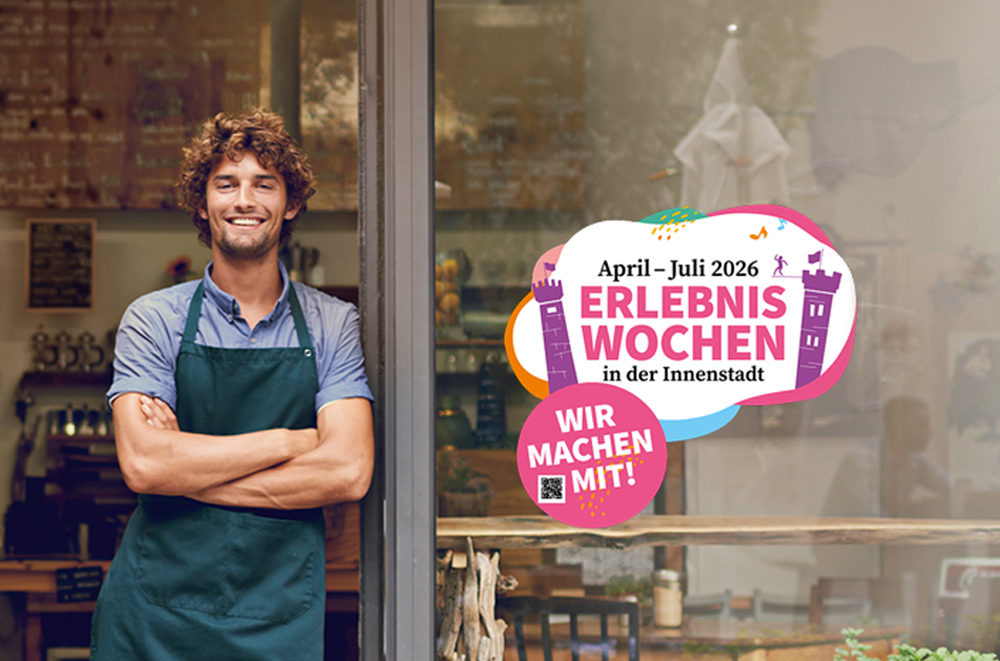 Infotafeln in der Innenstadt
